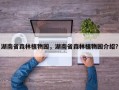 湖南省森林植物园，湖南省森林植物园介绍？