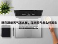 现在深圳天气怎么样，深圳天气怎么样英文